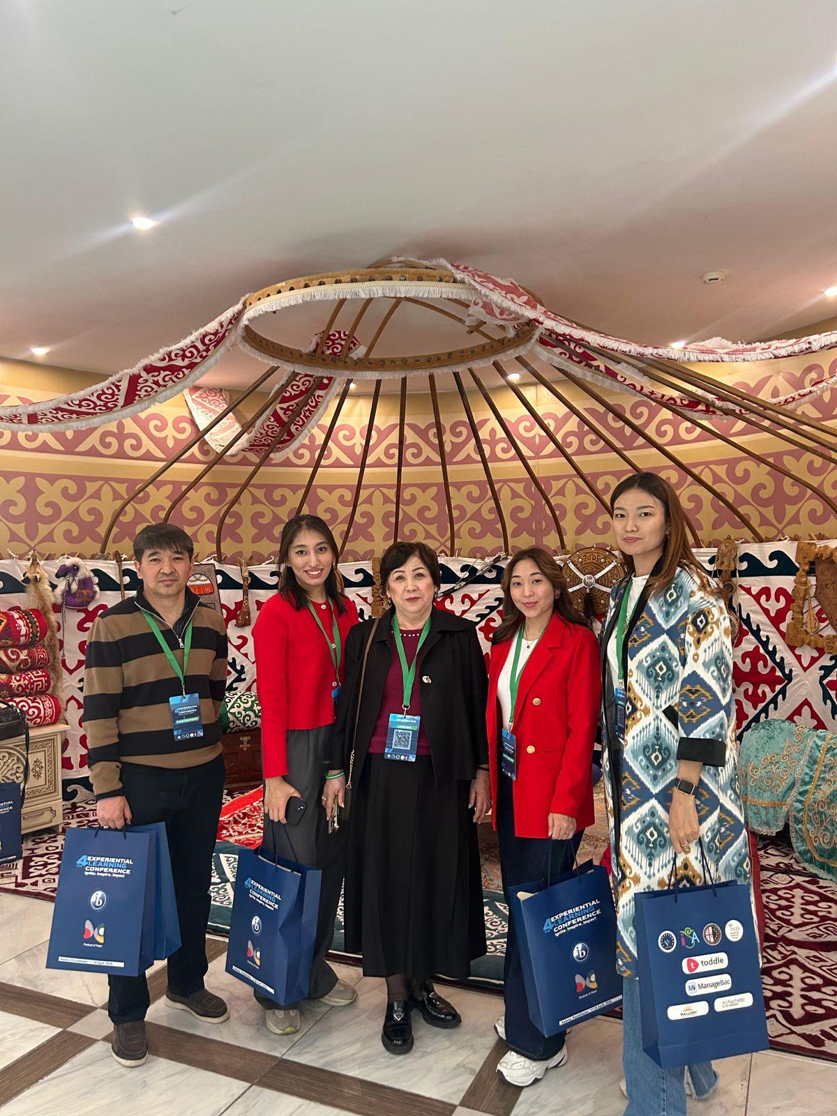 IB мектептерінің Кавказ және Орталық Азия қауымдастығының ұйымдастыруымен тәжірибелік оқытудың 4-ші конференциясы өтті.